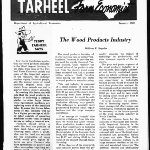 Tarheel Farm Economist, January 1962