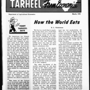 Tarheel Farm Economist, March 1962