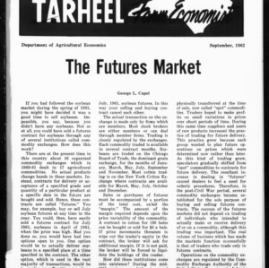 Tarheel Farm Economist, September 1962