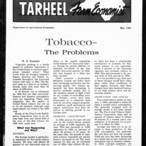 Tarheel Farm Economist, May 1964