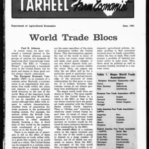 Tarheel Farm Economist, June 1964