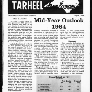 Tarheel Farm Economist, August 1964