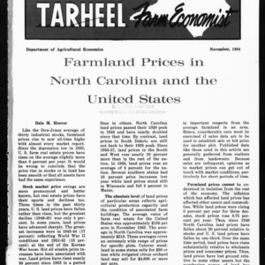 Tarheel Farm Economist, November 1964