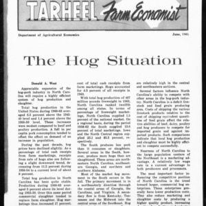 Tarheel Farm Economist, June 1965
