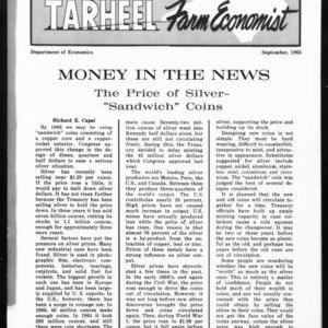 Tarheel Farm Economist, September 1965