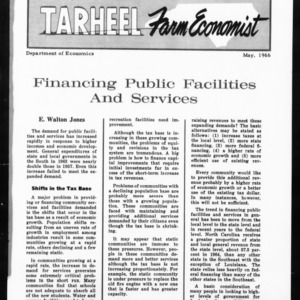 Tarheel Farm Economist, May 1966