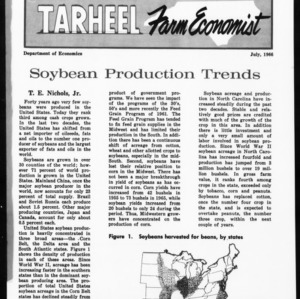 Tarheel Farm Economist, July 1966