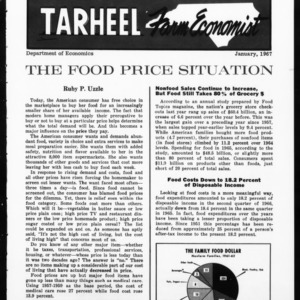 Tarheel Farm Economist, January 1967