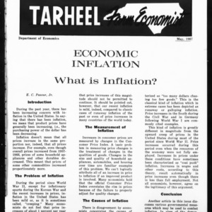 Tarheel Farm Economist, May 1967