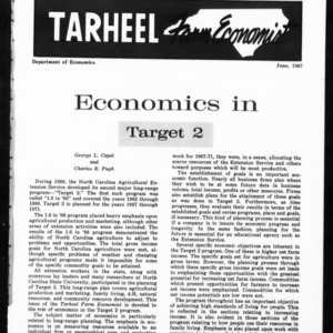 Tarheel Farm Economist, June 1967