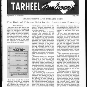 Tarheel Farm Economist, July 1967