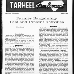 Tarheel Farm Economist, March 1968