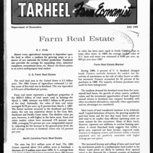 Tarheel Farm Economist, July 1969