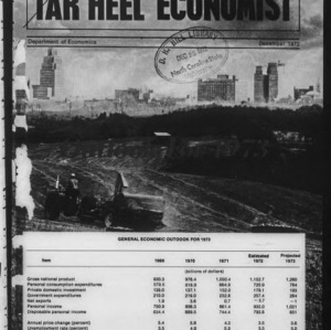Tar Heel Economist, December 1972