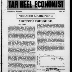 Tar Heel Economist, May 1974