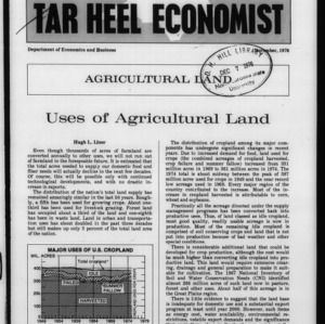 Tar Heel Economist, November 1976