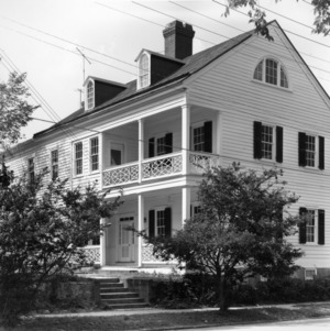 View, Coor-Gaston House, New Bern, Craven County, North Carolina