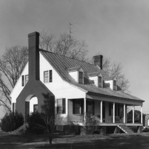 View, Sanderson House, Jones County, North Carolina