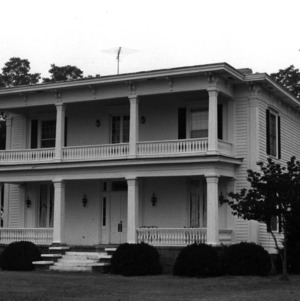 View, William Francis Atkinson House, Goldsboro, Wayne County, North Carolina