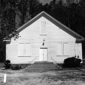 View, Few in Number Primitive Baptist Church, Edgecombe County, North Carolina