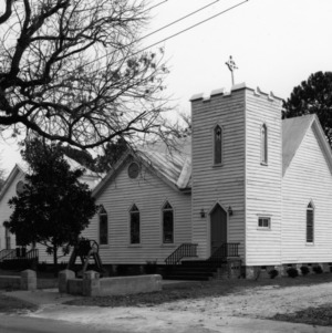 View, St. John the Evangelist Episcopal Church, Edenton, Chowan County, North Carolina
