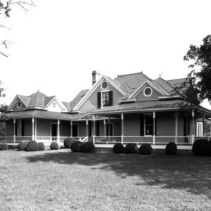 View, James Archibald Campbell House, Harnett County, North Carolina