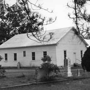 View, Hannah's Creek Primitive Baptist Church, Johnston County, North Carolina