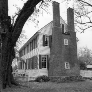 View, Palmer-Marsh House, Bath, Beaufort County, North Carolina