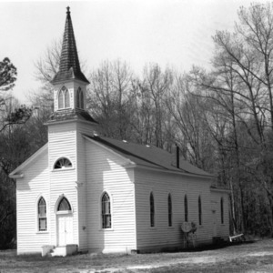 View, Pitts Chapel A. M. E. Zion Church, Pasquotank County, North Carolina