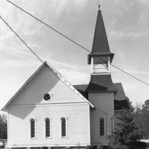 View, Sandy Grove Methodist Church, Hoke County, North Carolina