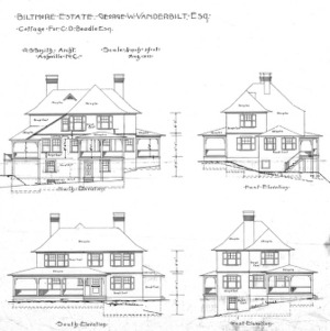 Cottage for C. D. Beadle--Elevations