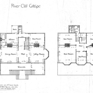 River Cliff Cottage--Floor Plans