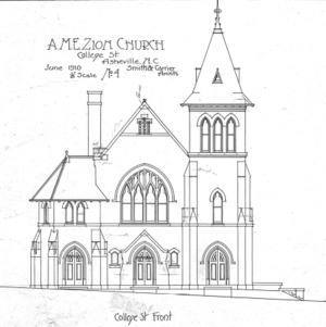 AME Zion Church-- College Street Front