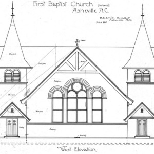 First Baptist Church (colored)--#15 (Pack Place Exhibit)