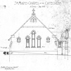 St. Mary’s Chapel of the Catechism –Elevation