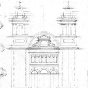 St. Lawrence Church--Elevation – Front