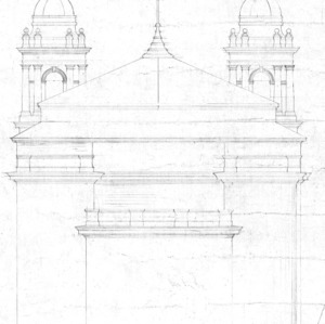 St. Lawrence Church --Elevation – Front