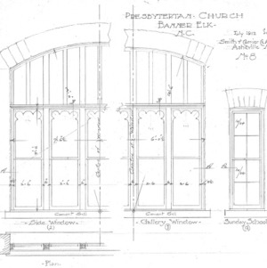 Presbyterian Church--Window Plan - No. 8