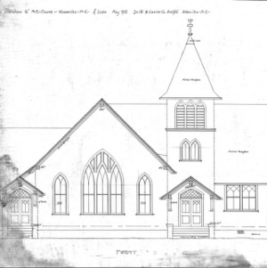 Alterations to M - E - Church--Front