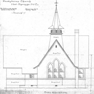 Presbyterian Church--Side Elevation