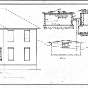Grace School--Elevations and Sections
