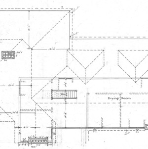 Lindley Training School--Third Floor Plan