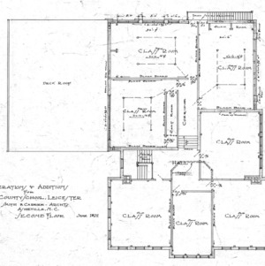 County School--Alterations & Additions--Second Floor