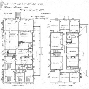 Stanley McCormick School - Girls Dormitory – Burnsville--First & Second Floor
