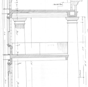Ardmion - Alterations and Additions for Mrs. O. C. Hamilton--Details - Supports and Columns