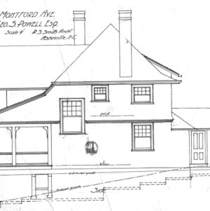 Cottage- Montford Ave- for Geo. S. Powell--Side