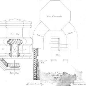 Apartment House- Albemarle Park- for E.W. Grove--Plan of Newel A