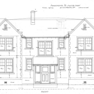 Apartment House- Albemarle Park- for E.W. Grove--Front
