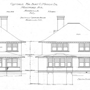 Cottage for Bert C. Mason- Montford Ave.--Front- South Side