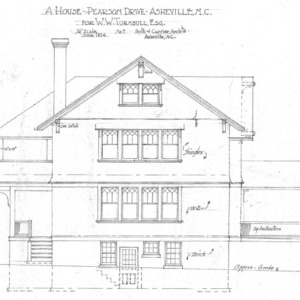 A House in Grove Park for W.W. Turnbull--Elevation
